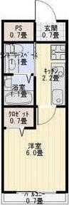 Gracia名駅の間取図