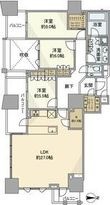プラウドタワー名駅の間取図
