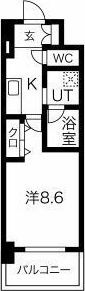 PURE RESIDENCE 名駅南の間取図