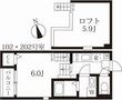 ハーモニーテラス北原町の間取図