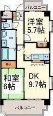 エクセレントみずのの間取図