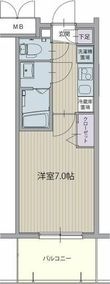 パルティール並木の間取図