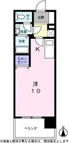 拡大写真:KDXレジデンス神宮前 8階804の間取り