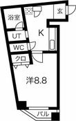 アールズコート新瑞橋駅前の間取図