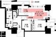 プラウドタワー名駅の間取図