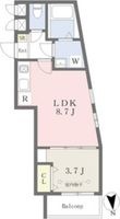 Cherim並木の間取図