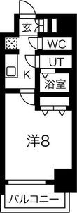 メイクスアート太閤通の間取図