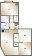 レスポアール豊岡の間取図