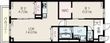 ロビニア若草の間取図