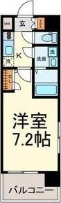 UURコート名古屋名駅の間取図