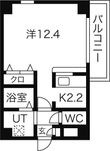ウッドヒルズの間取図