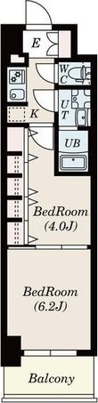 S-RESIDENCE六番町の間取図