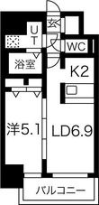 メイクス熱田神宮の間取図