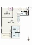 Jack　hakusuiⅠの間取図