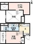 Kレジデンス名駅(ケーレジデンスメイエキ)の間取図