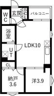 DEVELD西又兵ヱの間取図