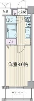パルティール今池の間取図