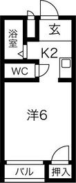 Love Wing白鳥の間取図