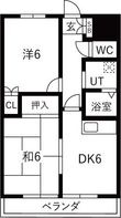 アーバンCohの間取図