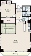 スリーアイランドタワー葵の間取図