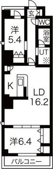 NR新栄の間取図