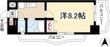 写真:現代ハウス新栄 7階701の間取図