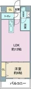 パルテンツア2の間取図