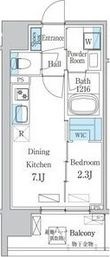 デュオフラッツ今池フレナの間取図