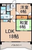 ラフォーレDAIDOUの間取図