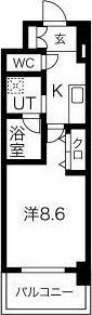 PURE RESIDENCE 名駅南の間取図