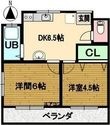 fメゾン妙音通の間取図