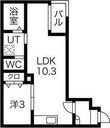 Warren kannonⅠの間取図