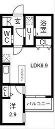fika道徳の間取図
