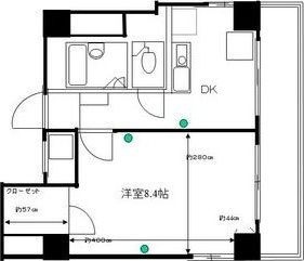 拡大写真:AMOUR名駅 1階101の間取り