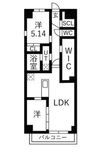アーチレジデンス川名駅前の間取図