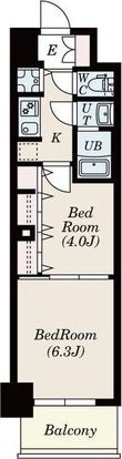S-RESIDENCE六番町の間取図