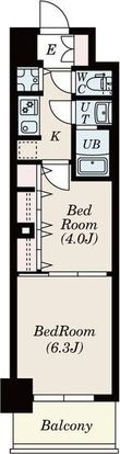 S-RESIDENCE六番町の間取図