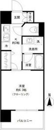 セシオン太閤の間取図