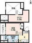 Kレジデンス名駅(ケーレジデンスメイエキ)の間取図