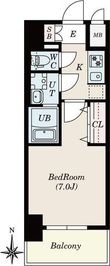 S-RESIDENCE尾頭橋clarity(クラリティ)の間取図