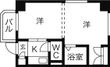 写真:第三貞和ビル(ダイサンテイワビル) 8階8Cの間取図
