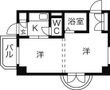 写真:第三貞和ビル(ダイサンテイワビル) 2階2Aの間取図