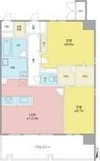 高畑T-2マンションの間取図