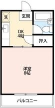 コーポラス山田の間取図