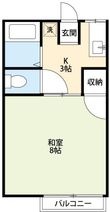 エレガンスハイツ金子の間取図