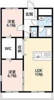 ロイヤルパークサイドヒルズの間取図