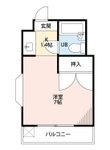 メゾン蘭の間取図