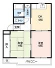 コーポ栄の間取図