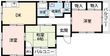 エレガンスハイツの間取図