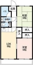 野添マンションひろみの間取図